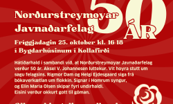 Norðstreymoyar Javnaðarfelag fimti ár